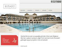 Tablet Screenshot of bogazicimermer.com
